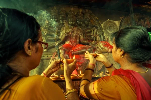 women’s entry in temples